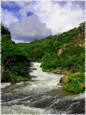 A cachoeira do frade, talvez a paisagem mais bonita de Ubajara